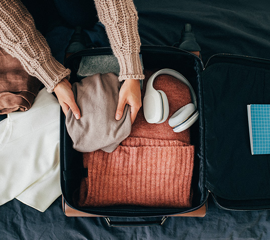 Sådan pakker du let til flyrejsen